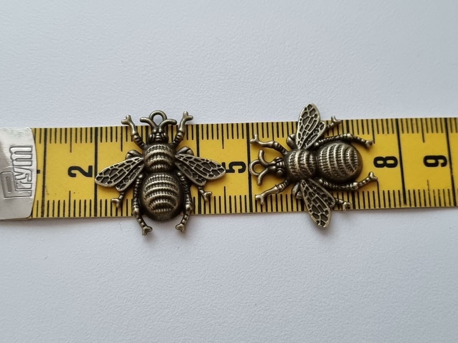 Berlocker Charms - Bin, Bronsfärgade