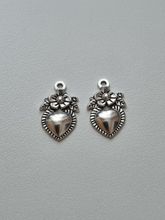 Berlocker Charms - Hjärta med ros