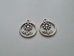 2 st berlocker tusensköna blommor