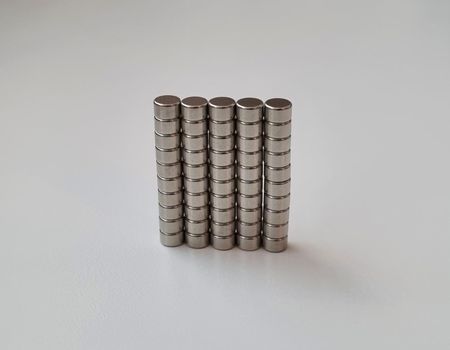 50 st Neodymium magneter (5x3 mm) runda magneter