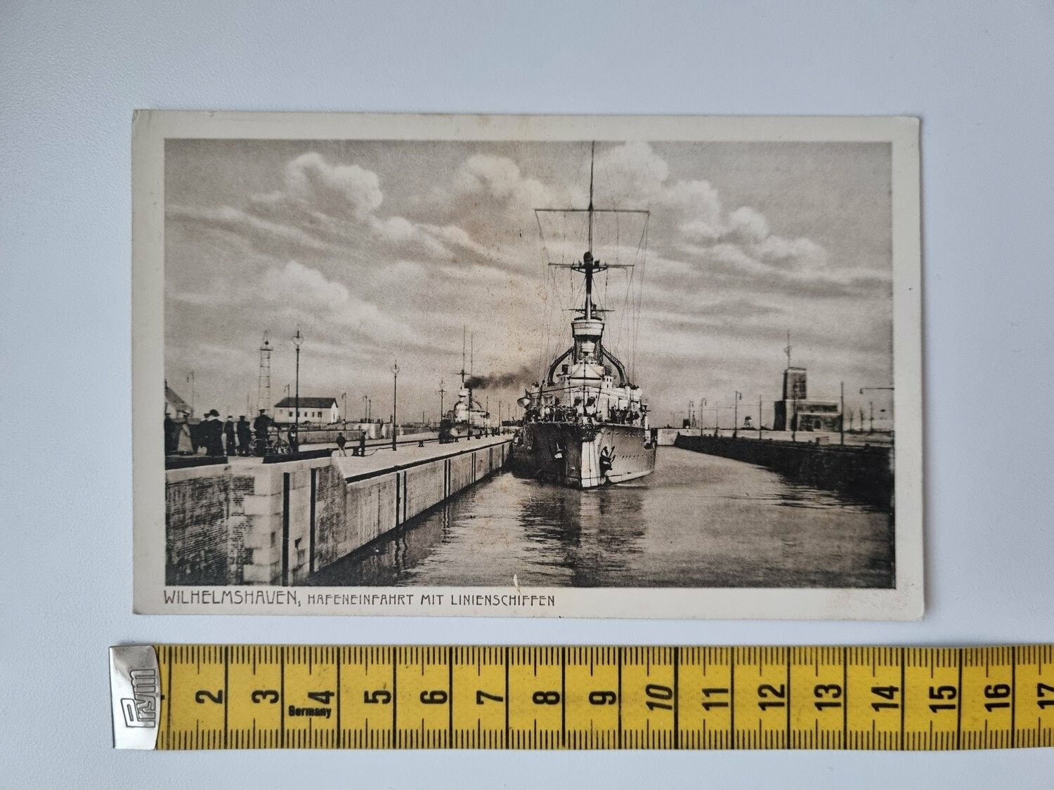 Äldre vykort Tyskland, Wilhelmshaven