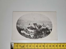 Äldre vykort. Wiederherstellung der Veste Coburg: Gesamtansicht