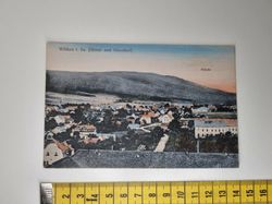 Äldre vykort. Wilthen i. Sa. (Mittel- und Oberdorf)