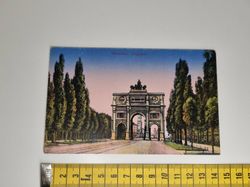 Äldre vykort. MÜNCHEN, Siegestor