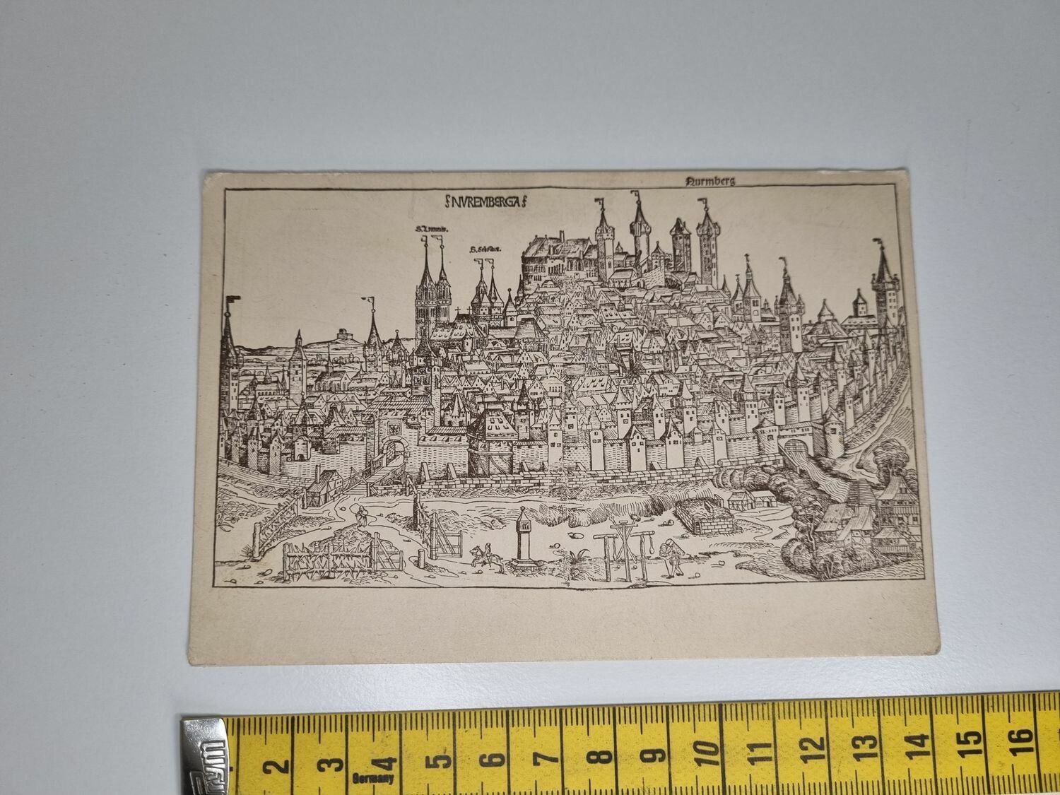 Äldre vykort. Nurnberg