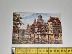 Äldre vykort. Nürnberg, Insel-Schütt