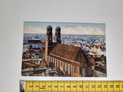 Äldre vykort. München gegen Nordwest.