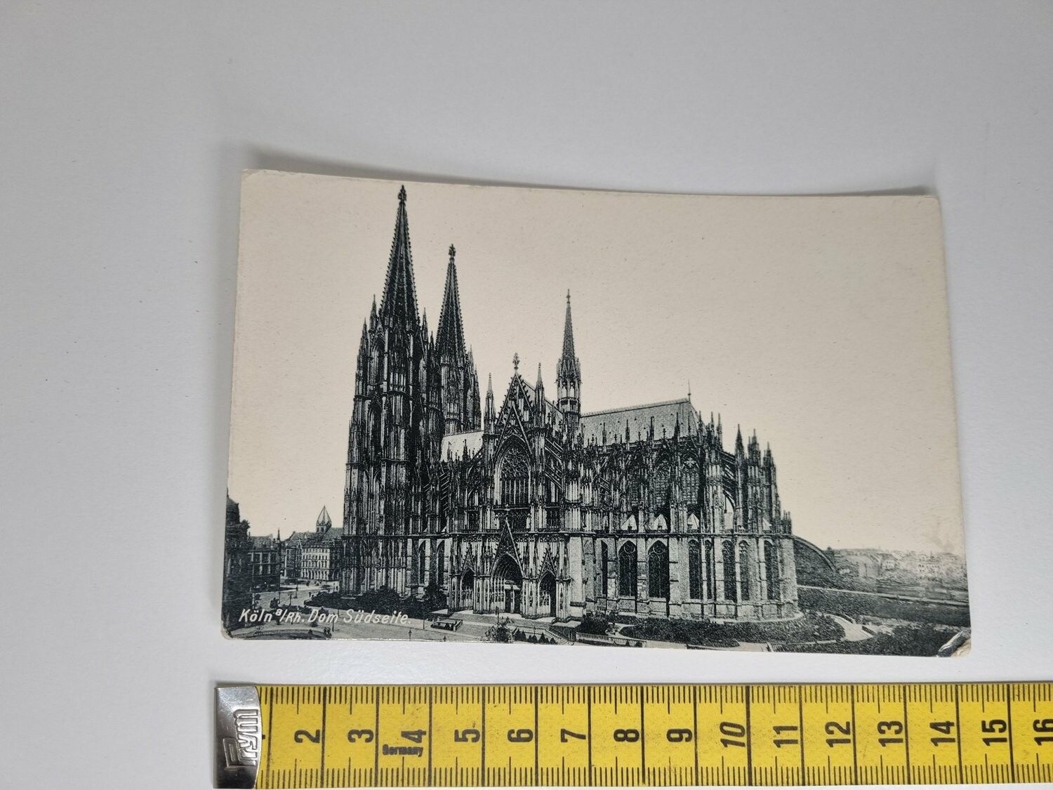 Äldre vykort. Köln a/Rh. Dom Südeite