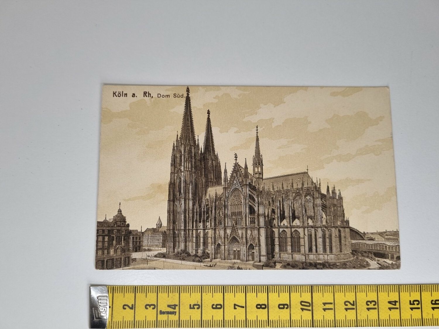 Äldre vykort. Köln a. Rh, Dom Süd