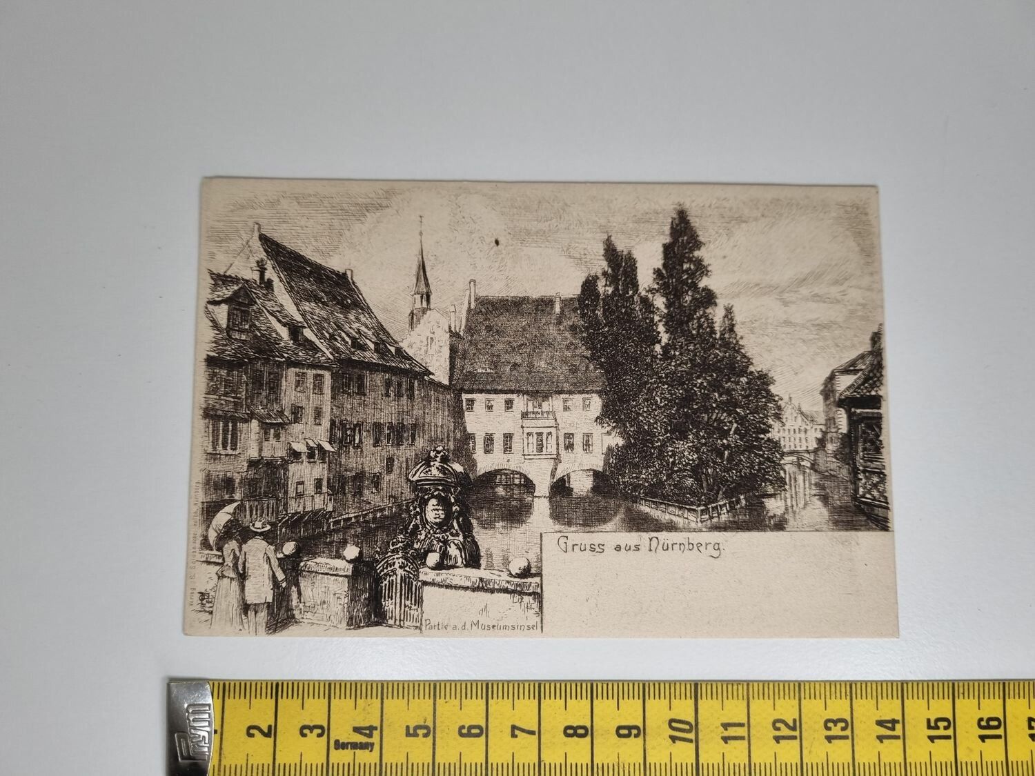 Äldre vykort. Gruss aus Nürnberg