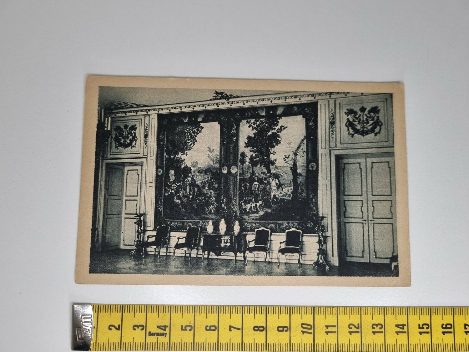 Äldre vykort. Ehem. Residenzschloß Dresden