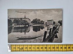Äldre vykort. Dessau Herzogliches Schloß. Stämplat 1916