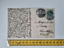 Äldre vykort. Dessau Herzogliches Schloß. Stämplat 1916