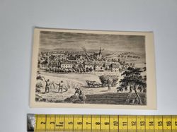 Äldre vykort. Das alte Plauen bei Dresden