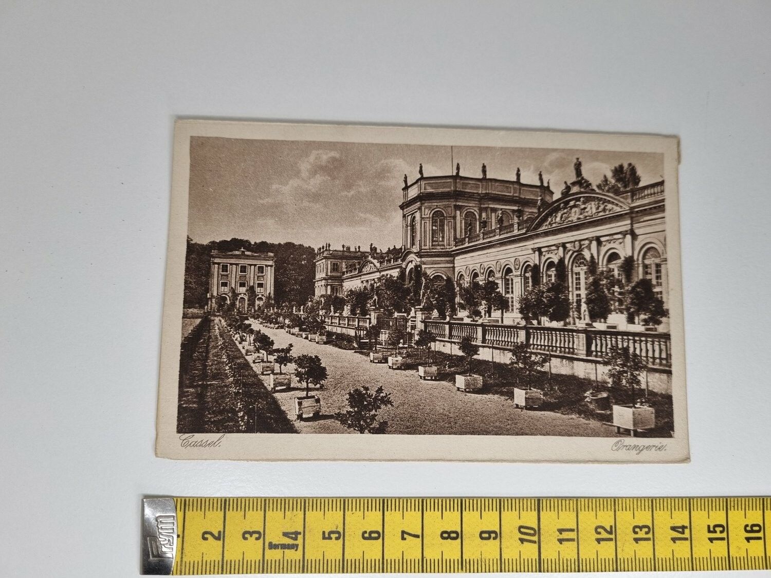 Äldre vykort. Orangerie, Kunstverlagsanstalt
