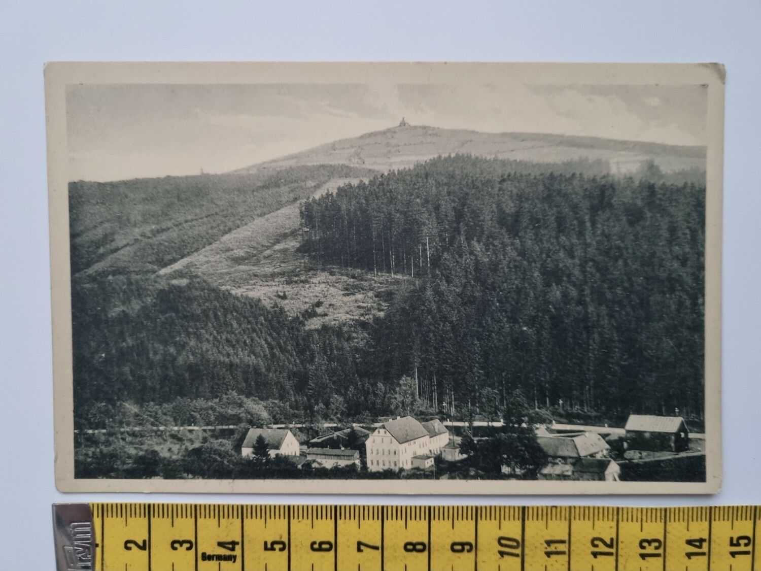 Äldre vykort, Unterkunftshaus Schwartenberg