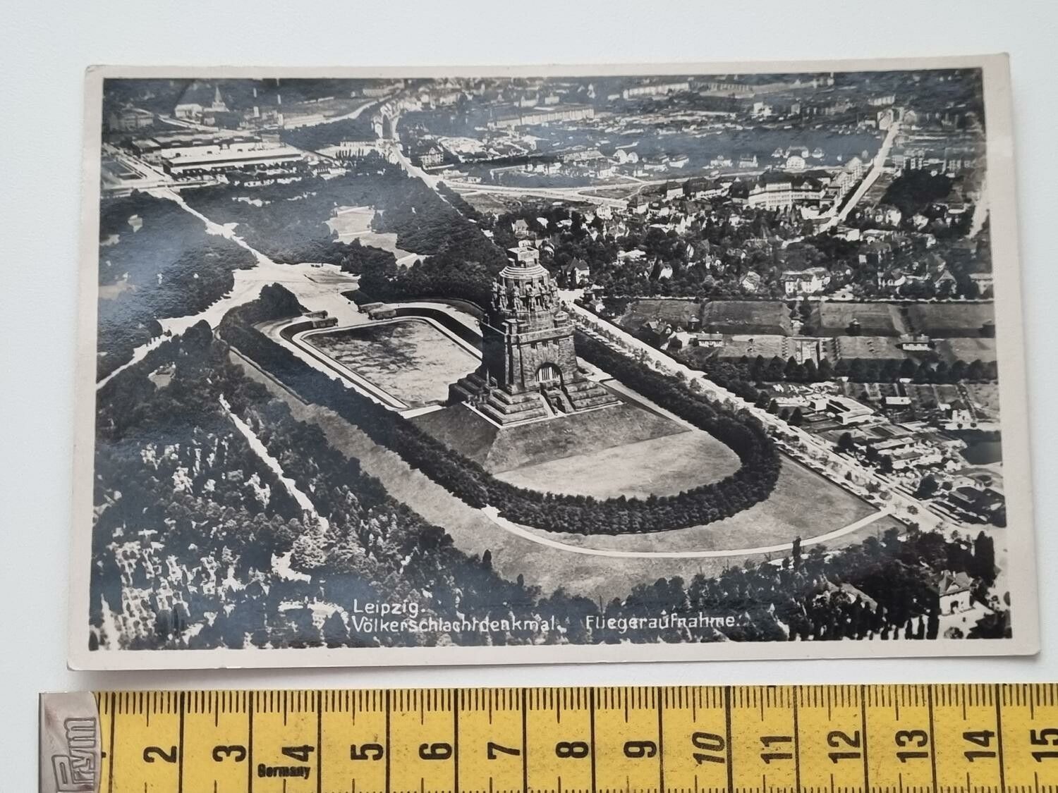 Äldre vykort, Leipzig Völkerschlachtdenkmal