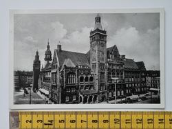Äldre vykort, Chemnitz Rathaus