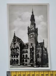 Äldre vykort, Hagen i, W. Rathaus
