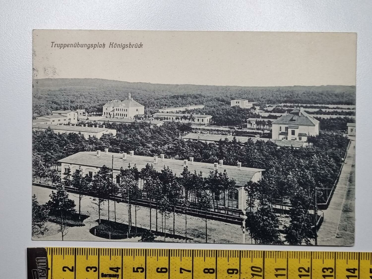Äldre vykort, Truppenübungsplas Königsbrück