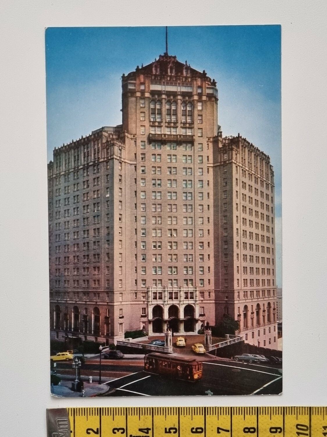 Äldre vykort, The Mark Hopkins, San Francisco's smartest hotel
