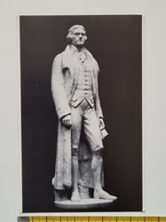 Äldre vykort, The Heroic Statue of Thomas Jefferson