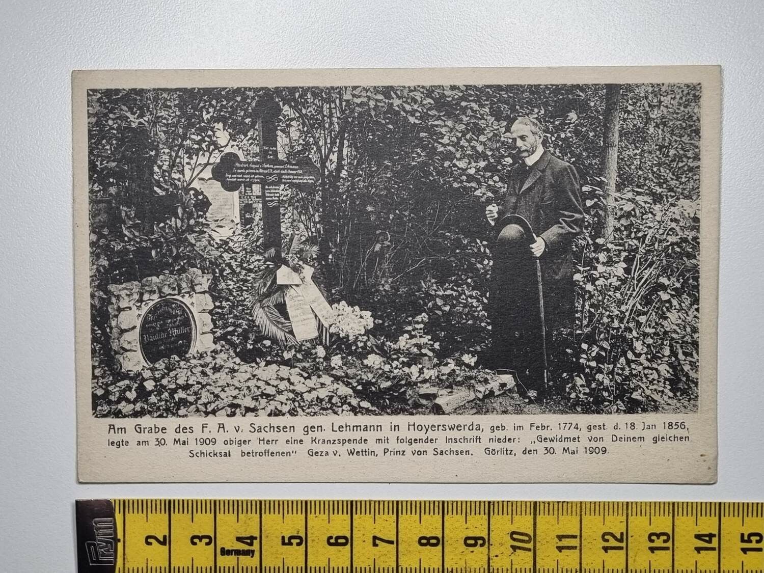 Äldre vykort, Stämplat 1938