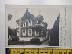 Äldre vykort, stämplat 1921