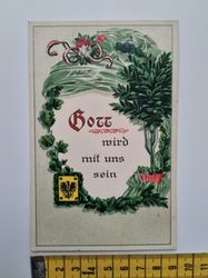 Äldre vykort, stämplat 1917