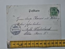 Äldre vykort, stämplat 1903