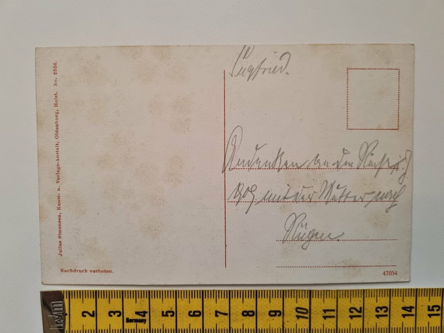 Äldre vykort, Stubbenkammer Insel Rügen