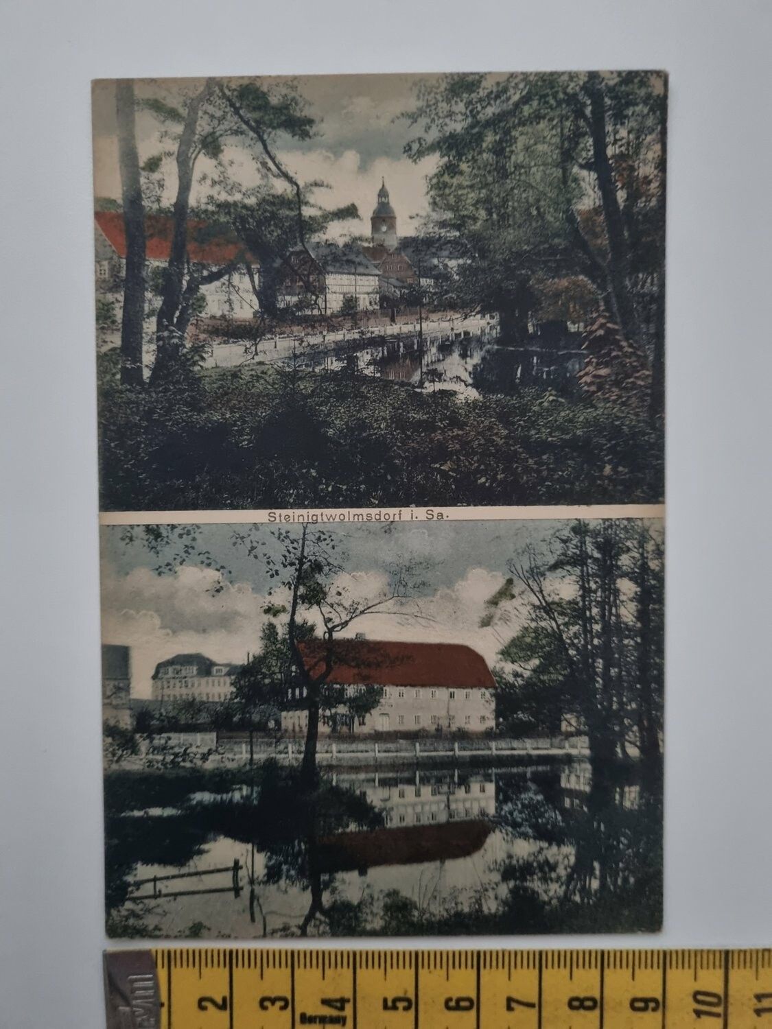 Äldre vykort, Steinigtwolmsdorf i. Sa