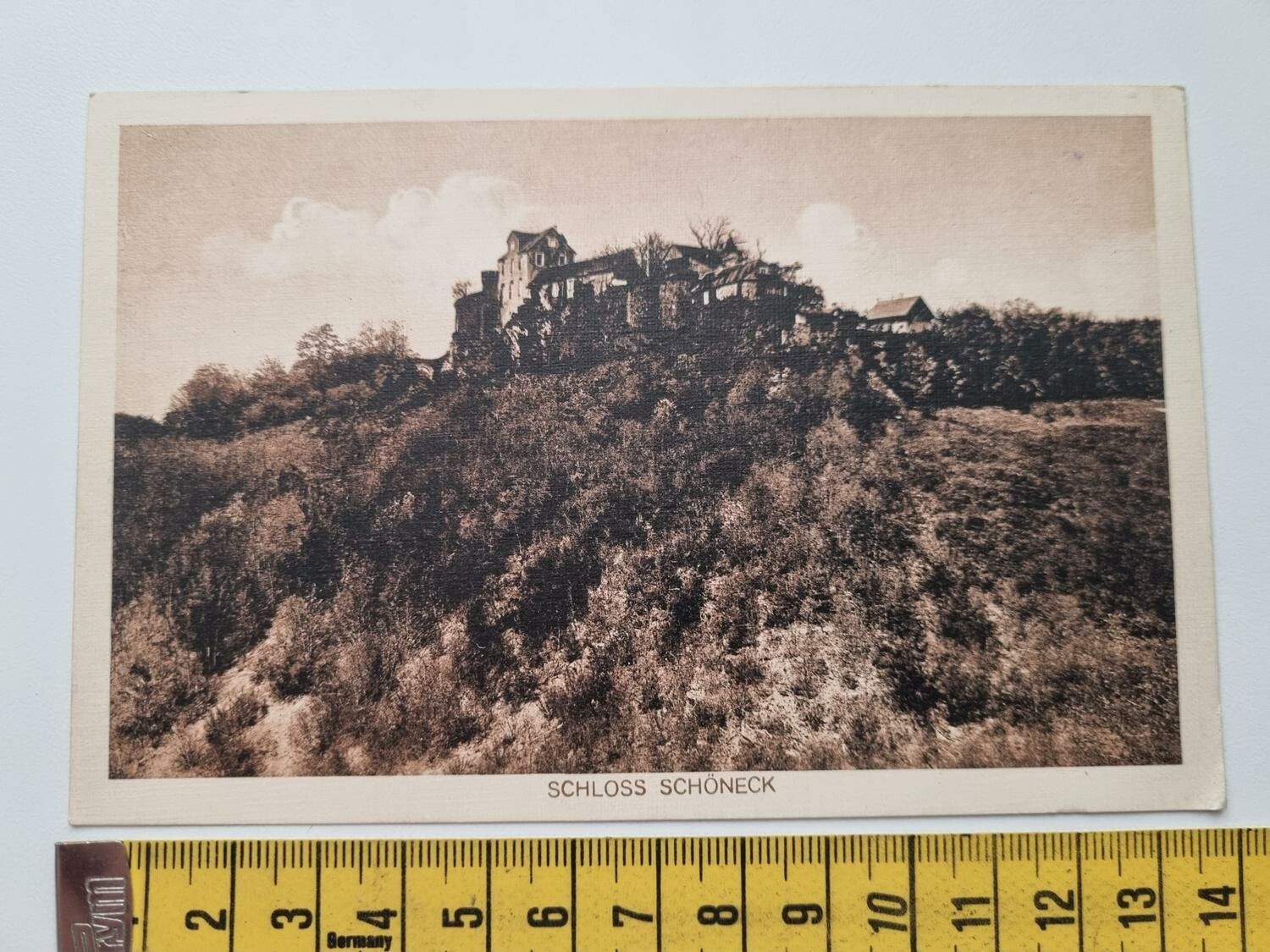 Äldre vykort, SCHLOSS SCHÖNECK
