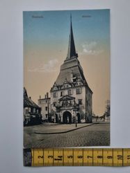 Äldre vykort, Rostock. Steintor