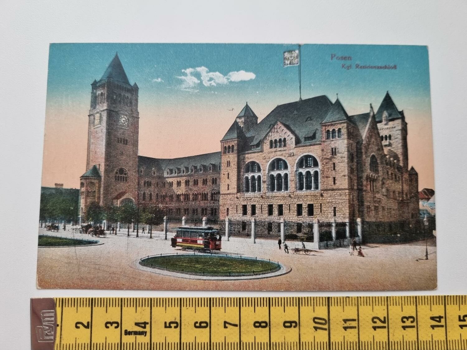 Äldre vykort, Posen Kgl Residenzschloss