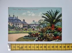 Äldre vykort, Pillnitz, år 1915