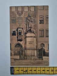 Äldre vykort, Nürnberg. Albrecht Dürerdenkmal