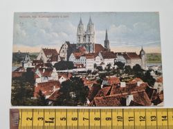 Äldre vykort, MEISSEN, KGL. ALBRECHTSBURG U. DOM