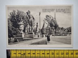 Äldre vykort, Lübeck, Merkur auf der Puppenbrücke