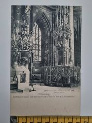Äldre vykort, Löffelholzwappen und Sakramentshäuschen