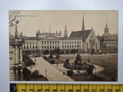 Äldre vykort, LEIPZIG Universität, 1911