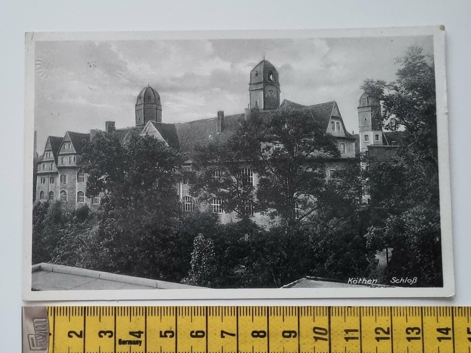 Äldre vykort, Köthen Schloß