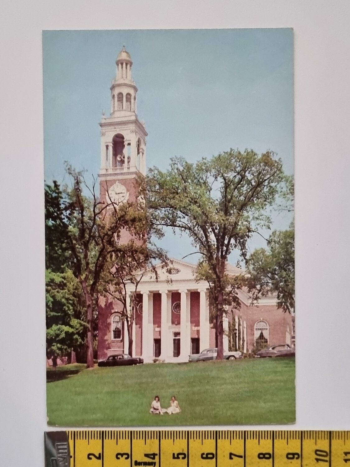Äldre vykort, IRA ALLEN CHAPEL UNIVERSITY