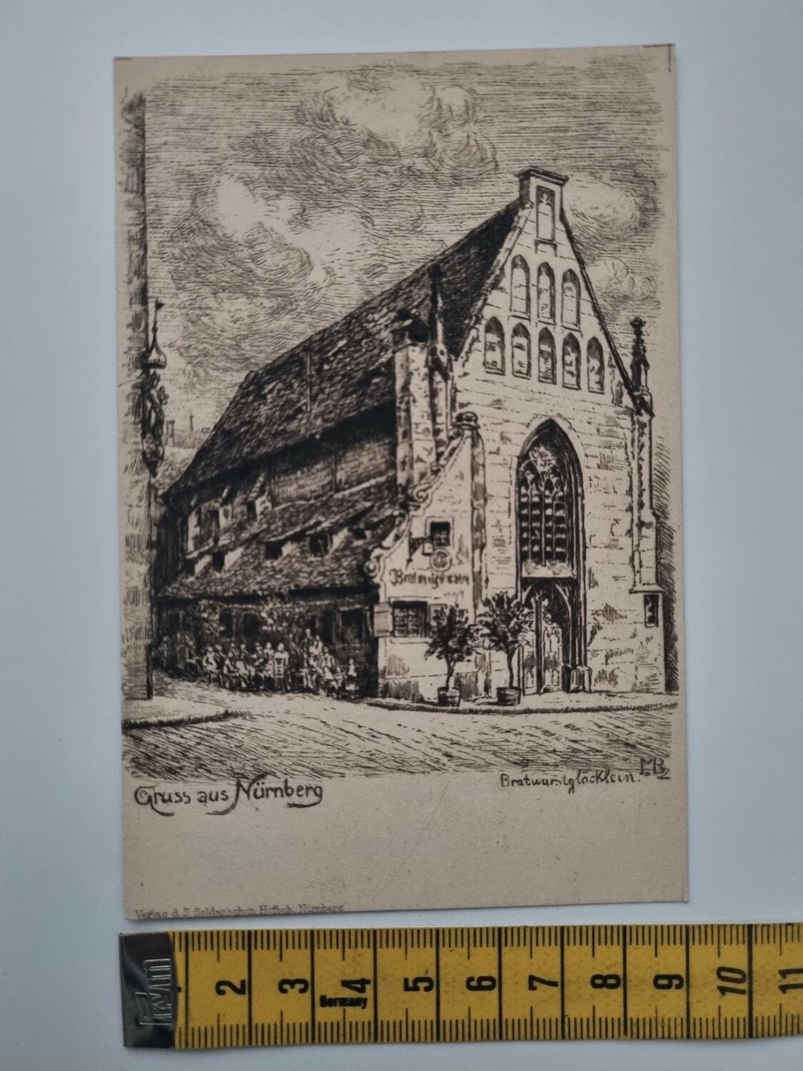 Äldre vykort, Gruss aus Nürnberg