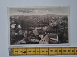 Äldre vykort, Gruß aus Steinigtwolmsdorf