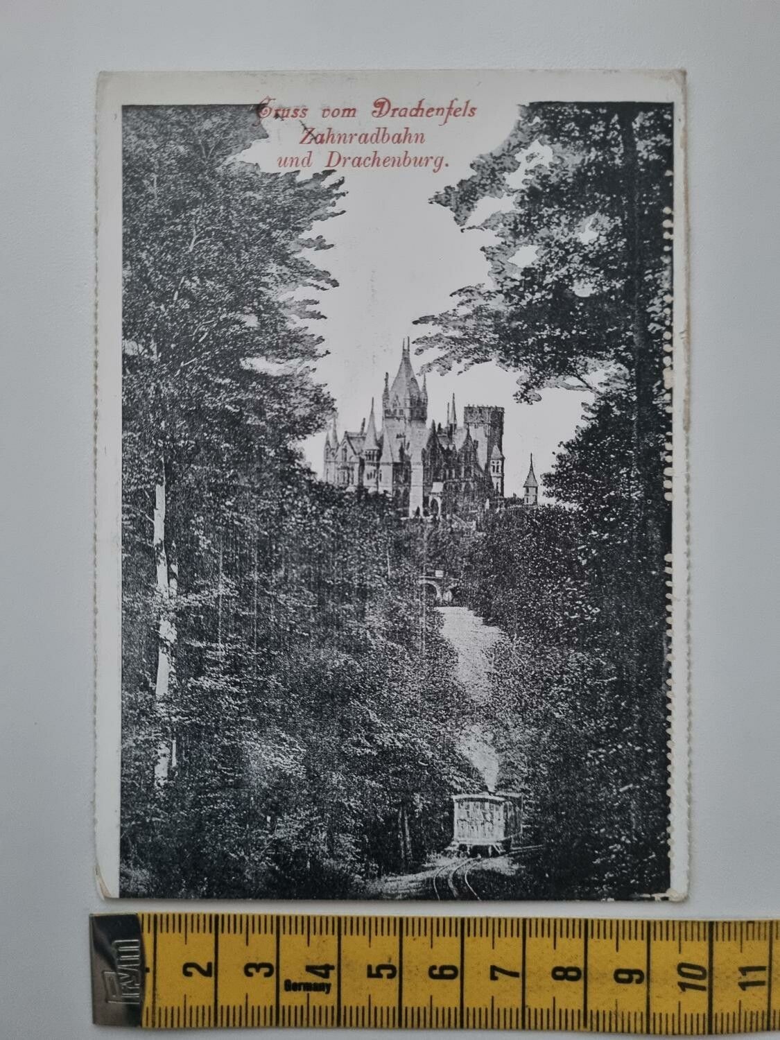 Äldre vykort, Gruss vom Drachenfels