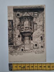 Äldre vykort, Gruss aus Nürnberg, signerad