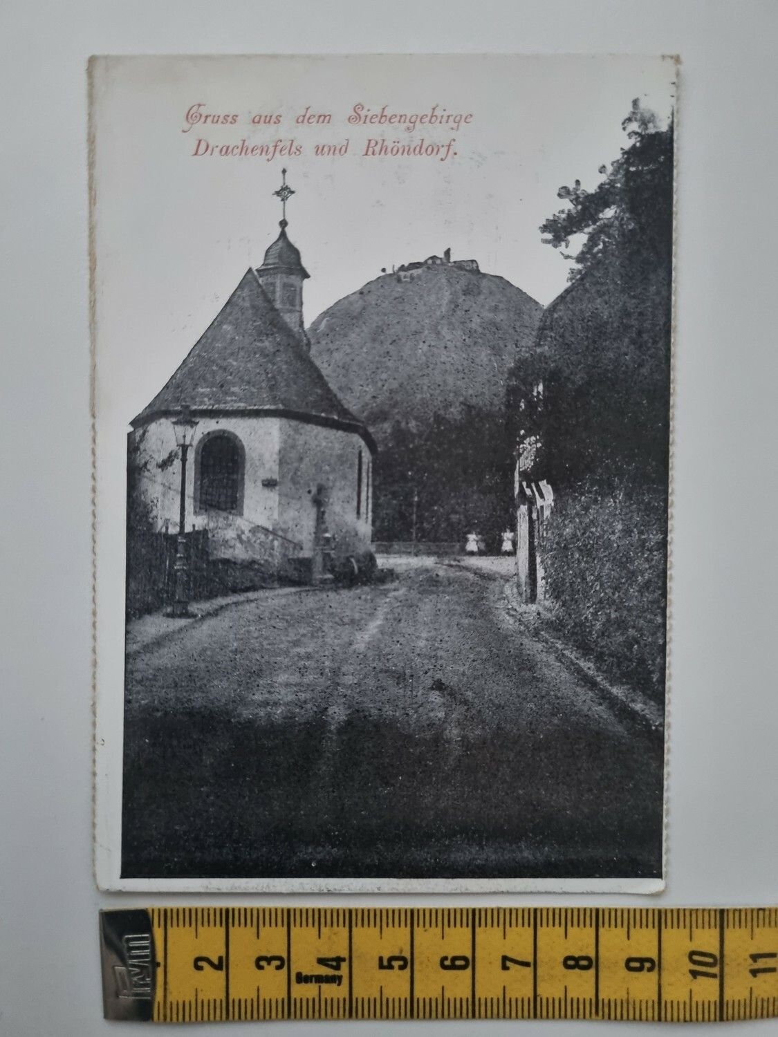 Äldre vykort, Gruss aus dem Siebengebirge