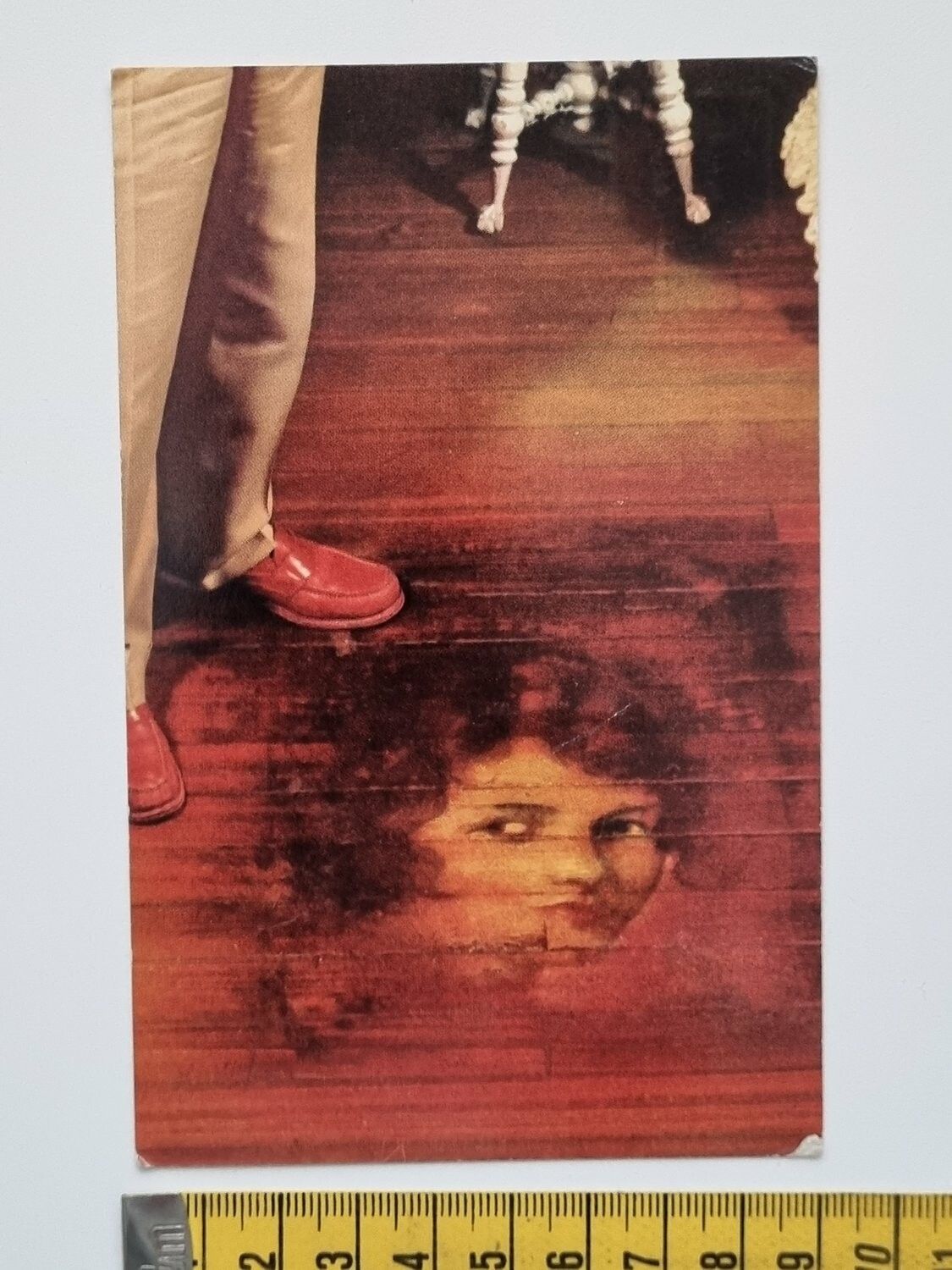Äldre vykort, FACE ON THE BARROOM FLOOR, IN TELLER HOUSE