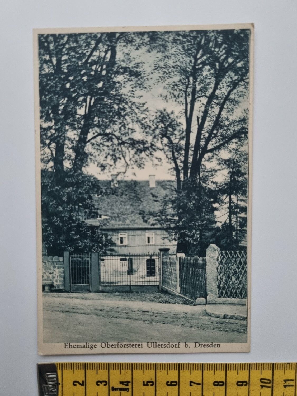 Äldre vykort, Ehemalige Oberförsterei Ullersdorf b. Dresden